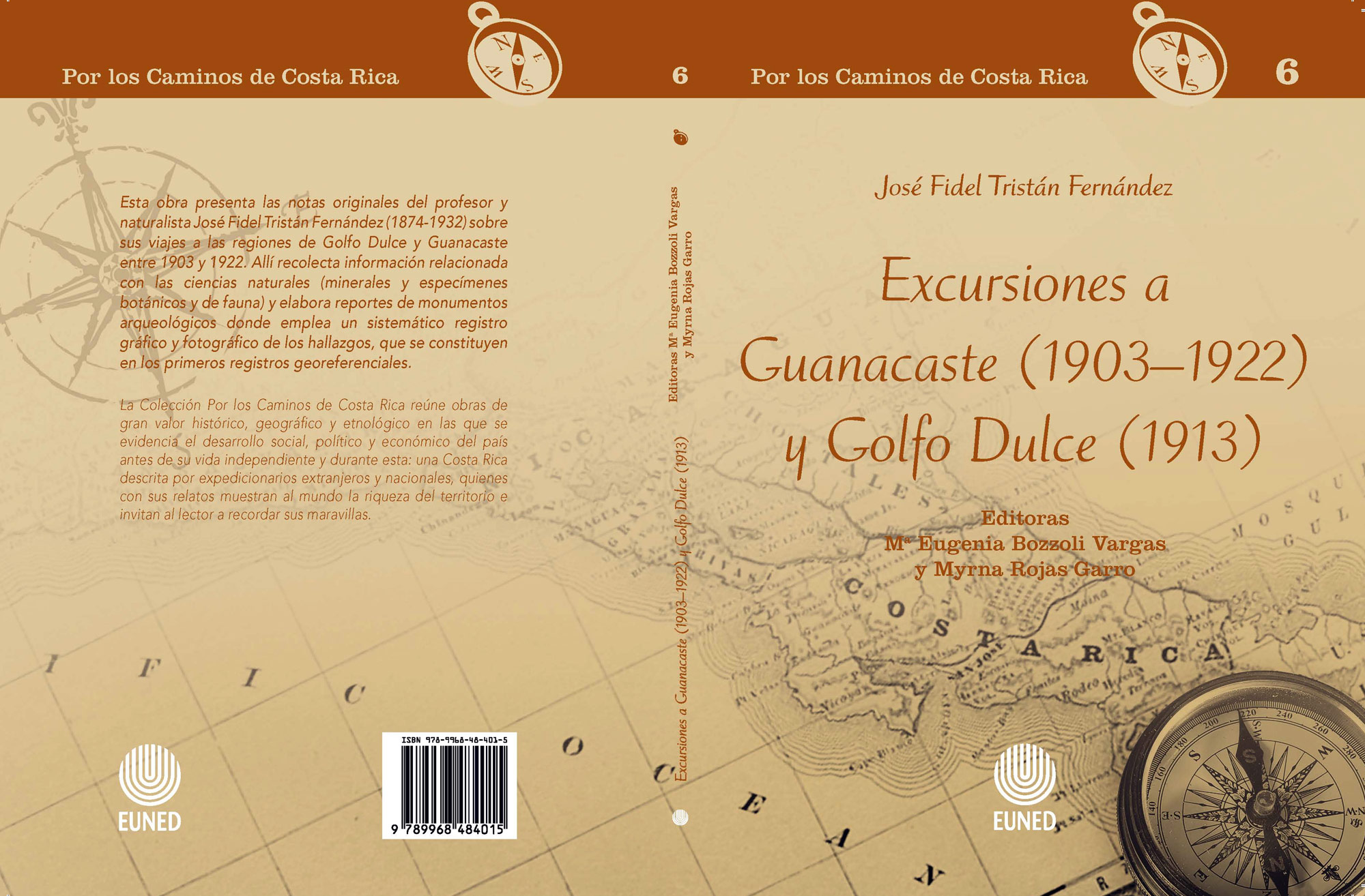 libro excursiones guanacaste fidel tristan