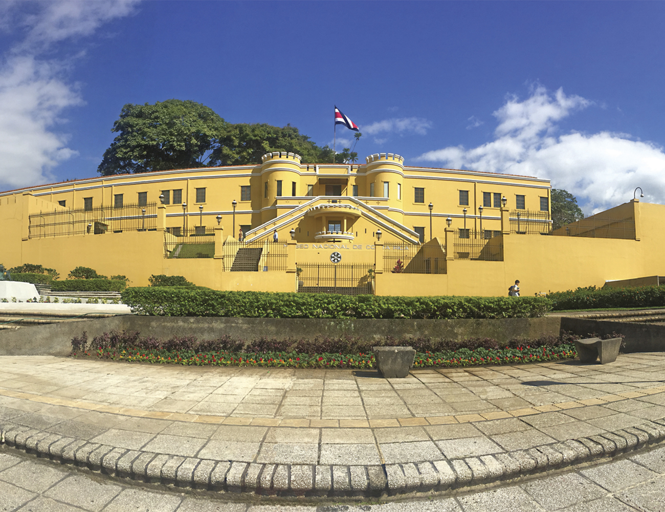 Fachada oeste del Museo Nacional de Costa Rica