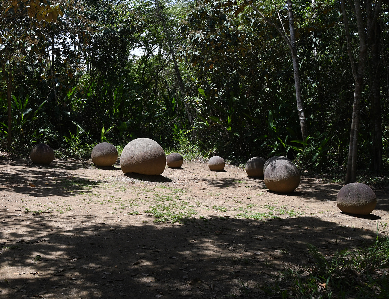 Sector de exhibición de esferas