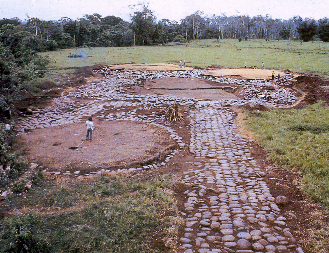 Sitio arqueológico "La Cabaña", Caribe central 1975