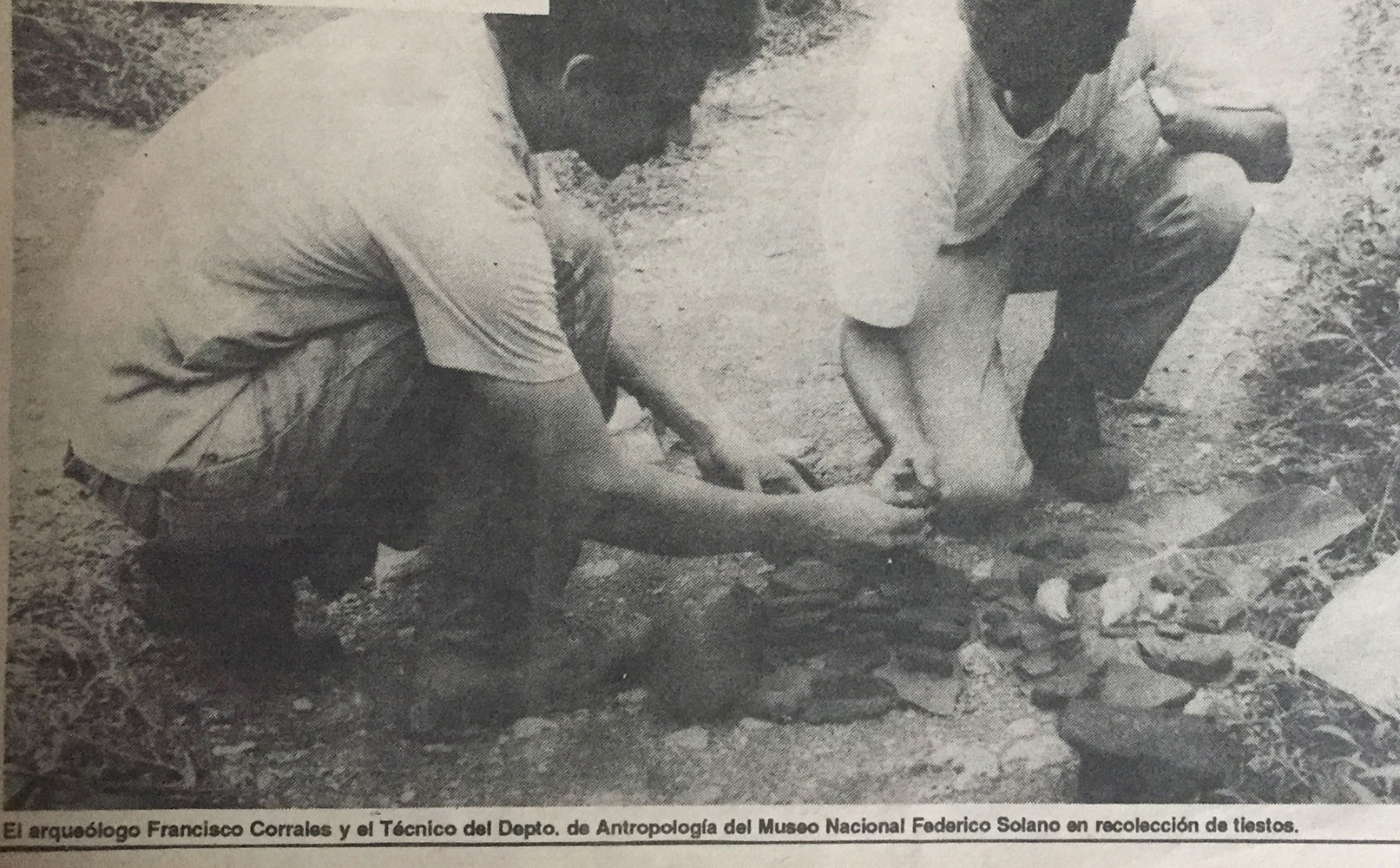 sitio Carbonera, 1988. Foto Yehudi Monestel. Periódico La República.