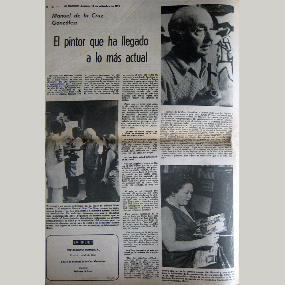 Artículo en el diario La Nación