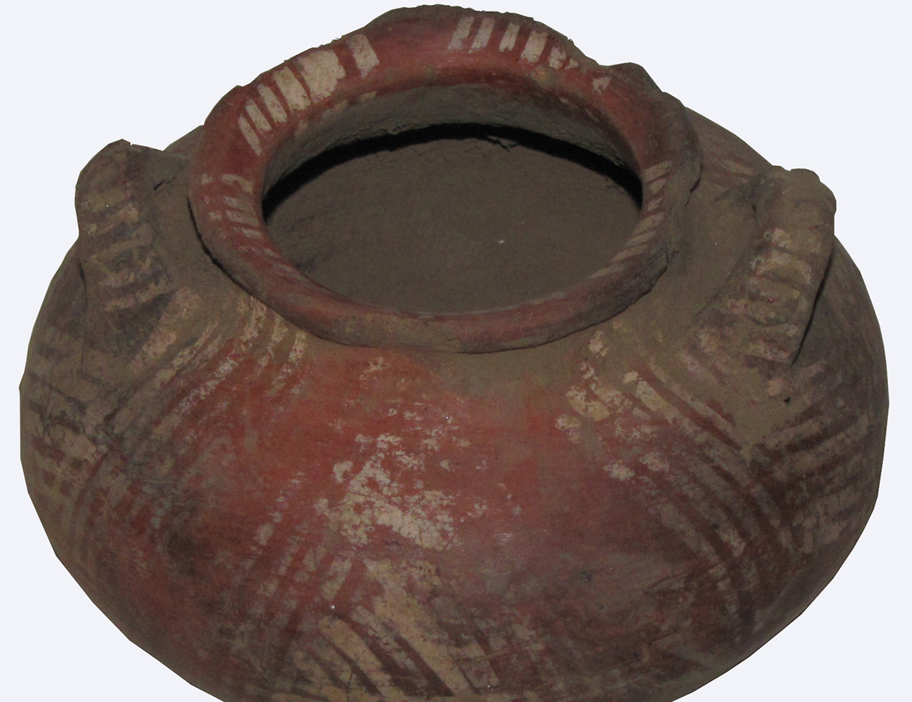 Vasija precolombina en cerámica