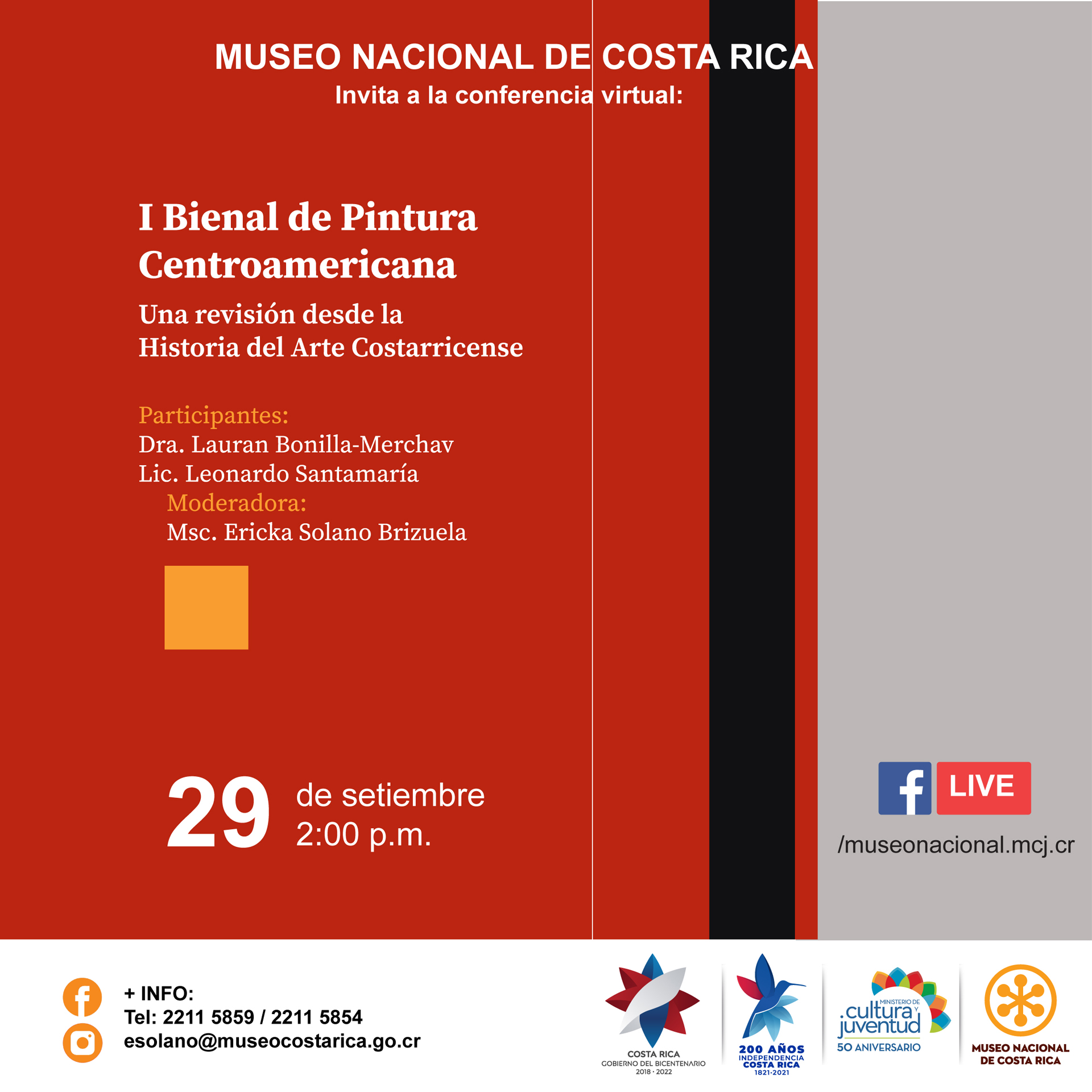 Conferencia virtual: I Bienal de Pintura Centroamericana