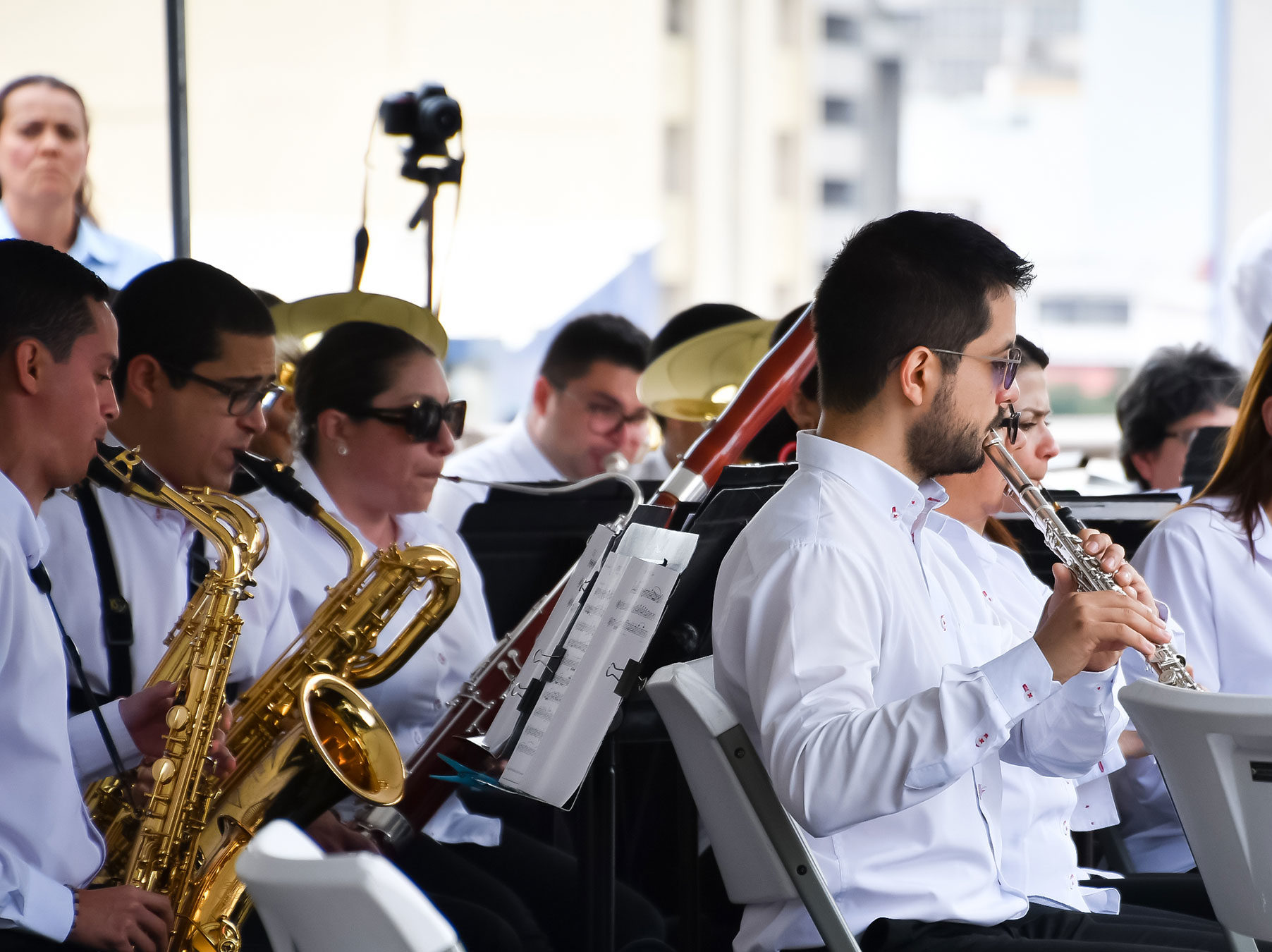 Banda de Conciertos de San José en el Museo Nacional de Costa Rica