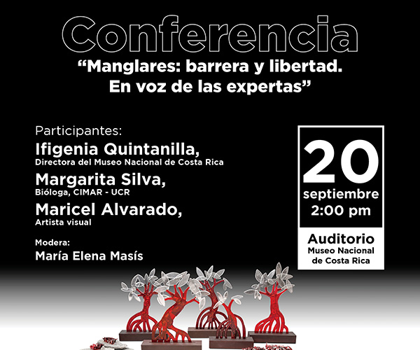 Conferencia Manglares: barrera y libertad, en voz de las expertas