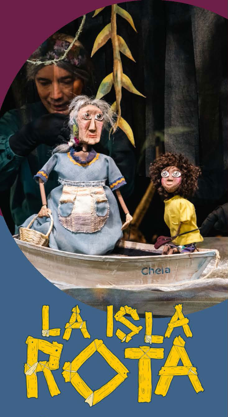 Espectáculo "La Isla Rota" de Teatro Contraluz