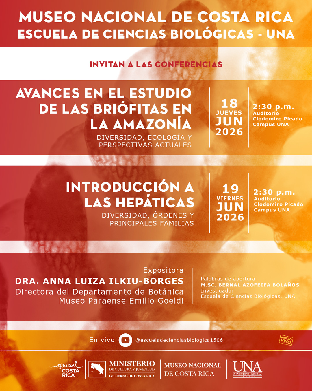 Conferencias Briófitas de la Amazonía