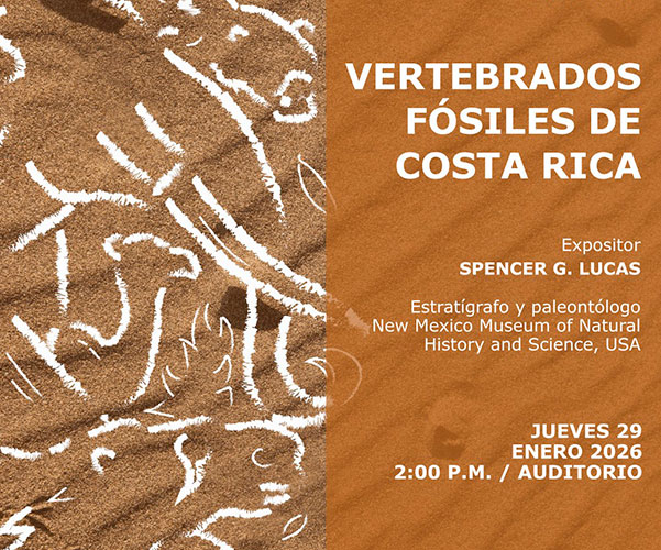 Charla Vertebrados fósiles de Costa Rica