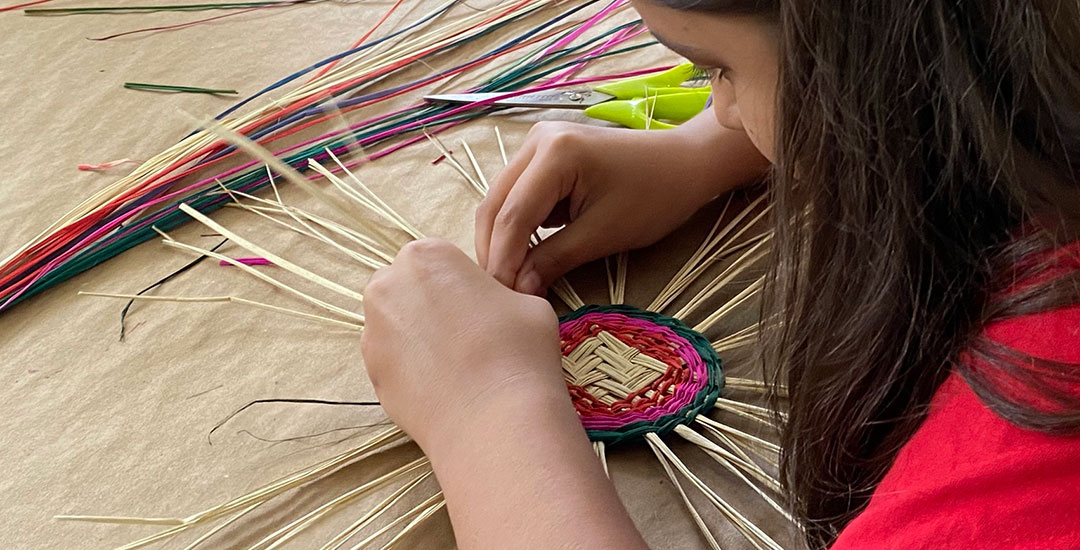 Taller Canastas con fibras vegetales Taller Canastas con fibras vegetales