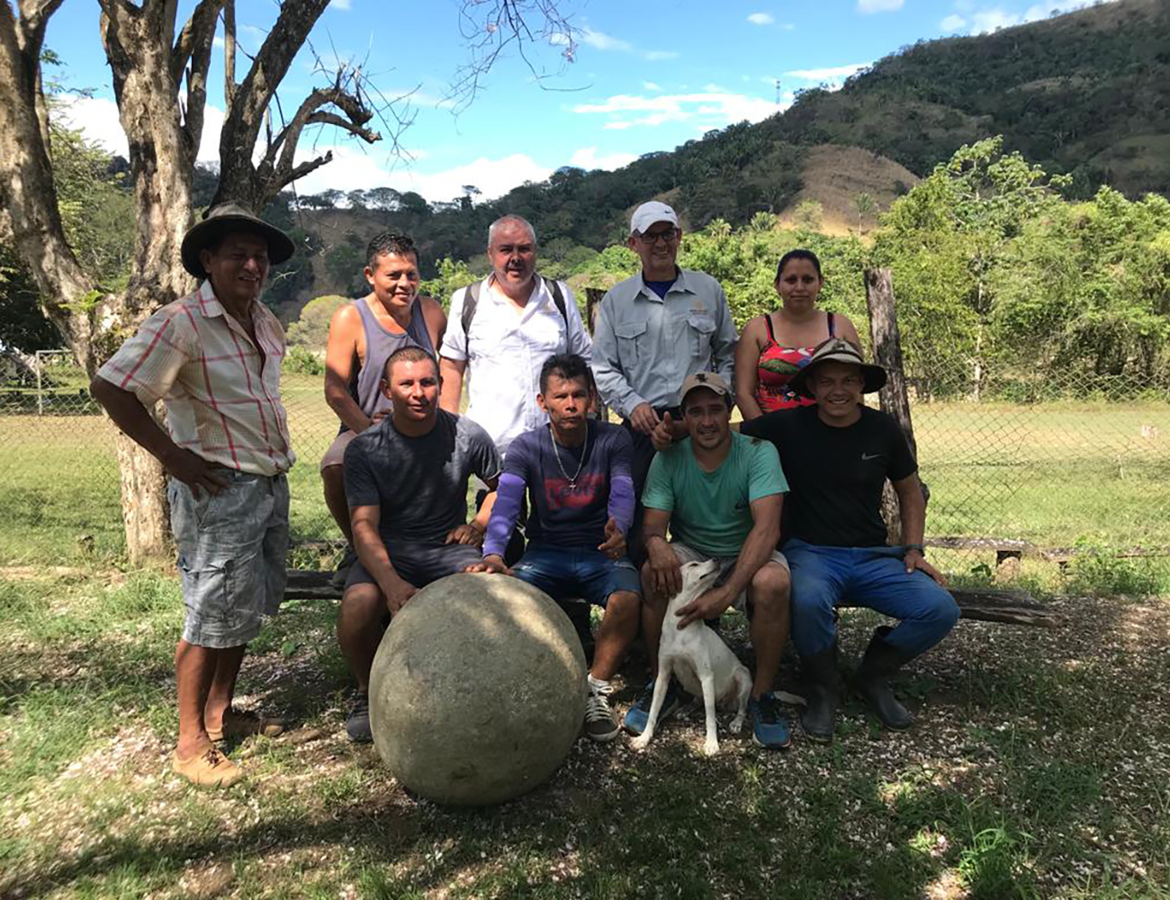 La comunidad de Changuena en el territorio indígena Curré se involucró activamente en el rescate de la esfera