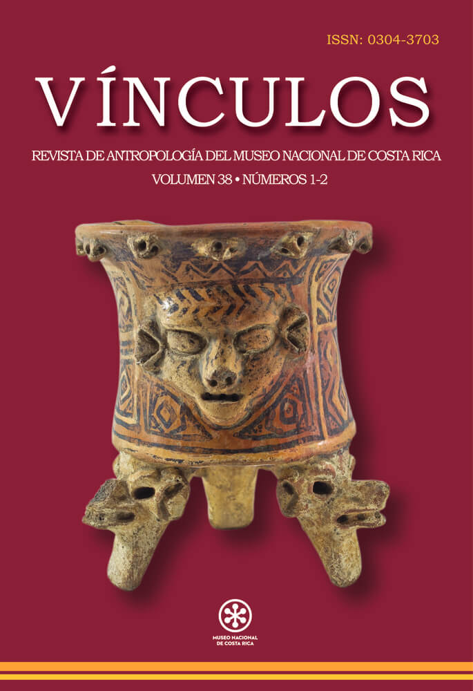 Revista Vínculos Vol. 38. Museo Nacional de Costa Rica.