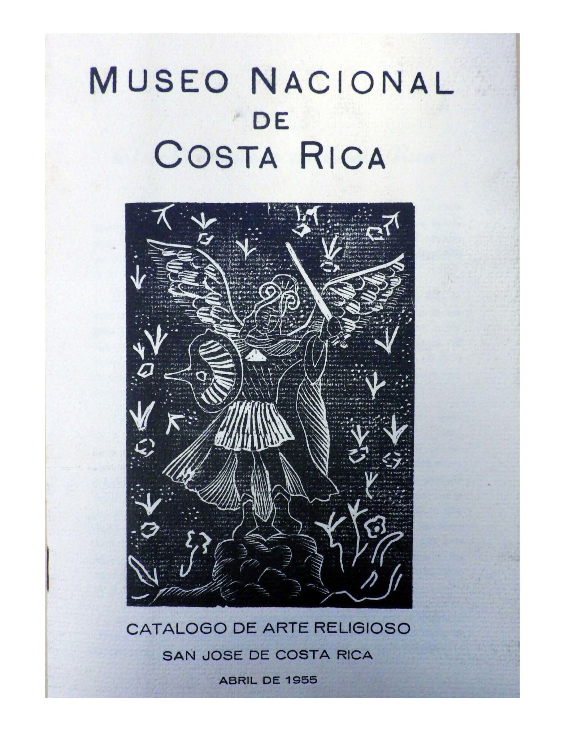 Catálogo de Arte Religioso Costa Rica 1955
