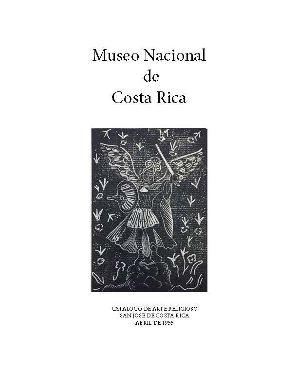 Catálogo de Arte Religioso Costa Rica (reeditado)