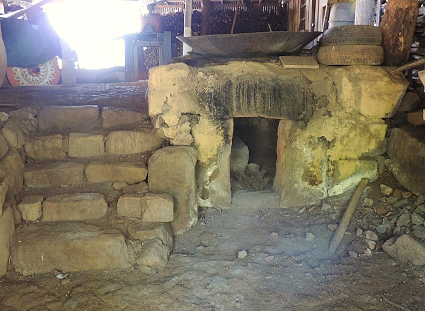 Paila y horno Horno del trapiche de don Talí
