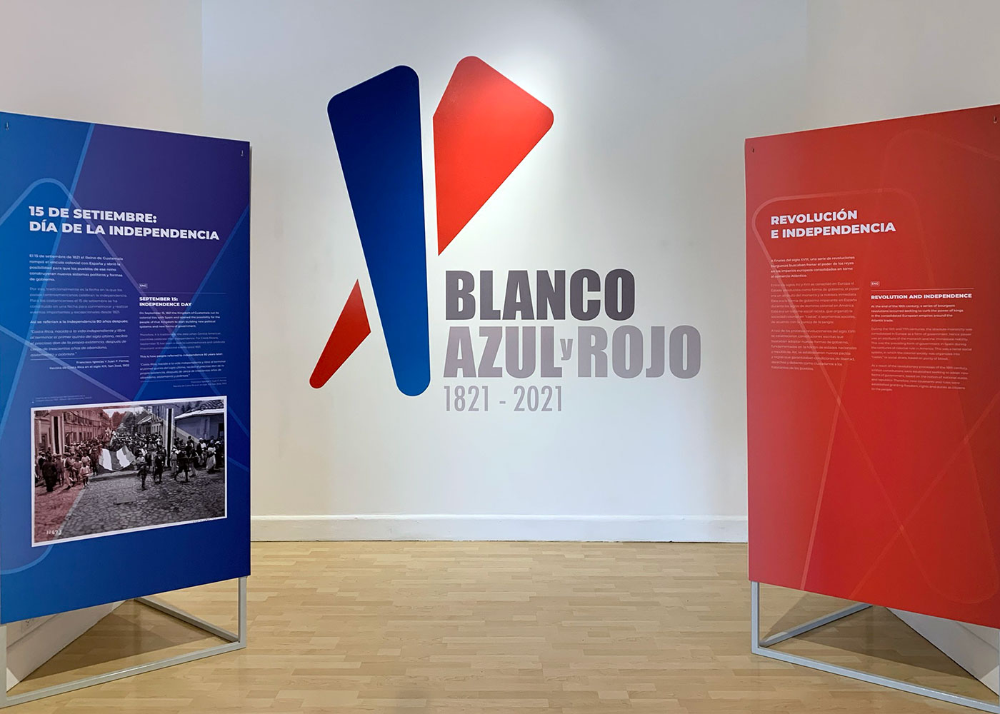 Exhibición Bicentenario Independencia Costa Rica