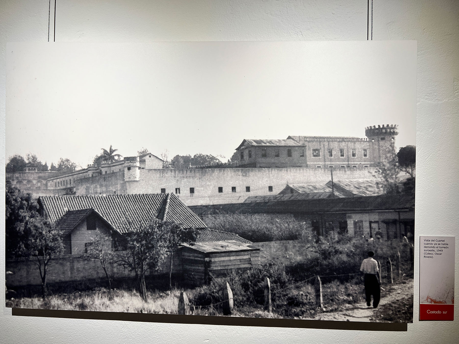 Cuartel Bellavista en un segundo plano, 1949