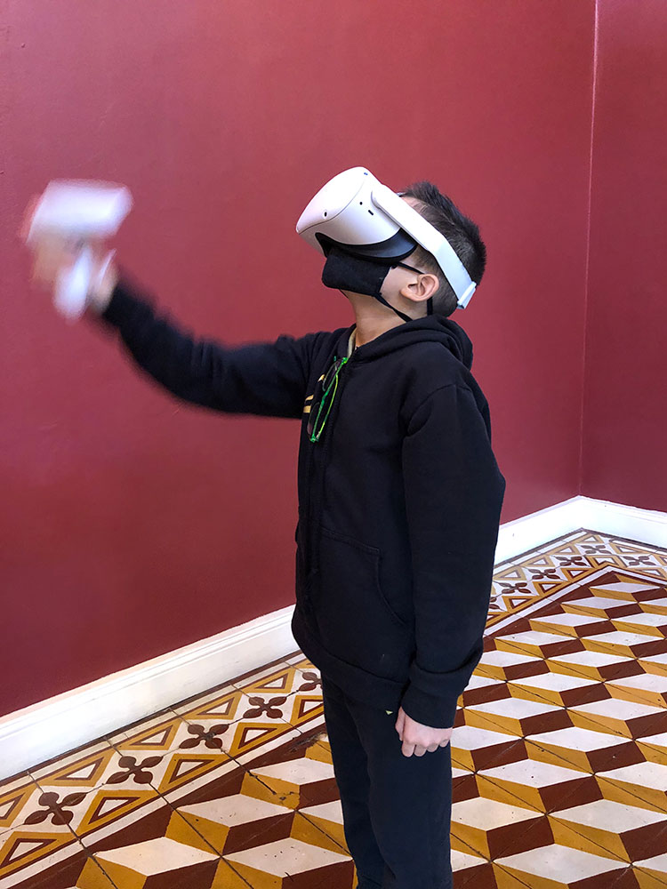 Experiencia de realidad virtual El 48