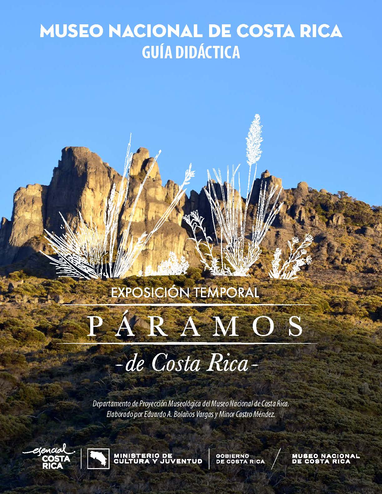 Guía didáctica de la exposición Páramos de Costa Rica del Museo Nacional de Costa Rica