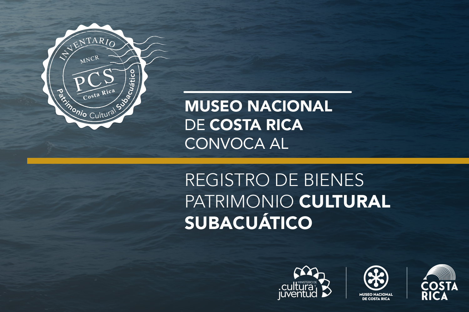 Campaña Registro de bienes patrimonio cultural subacuático Costa Rica 2022