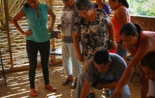 Taller de capacitación con la comunidad Boruca.